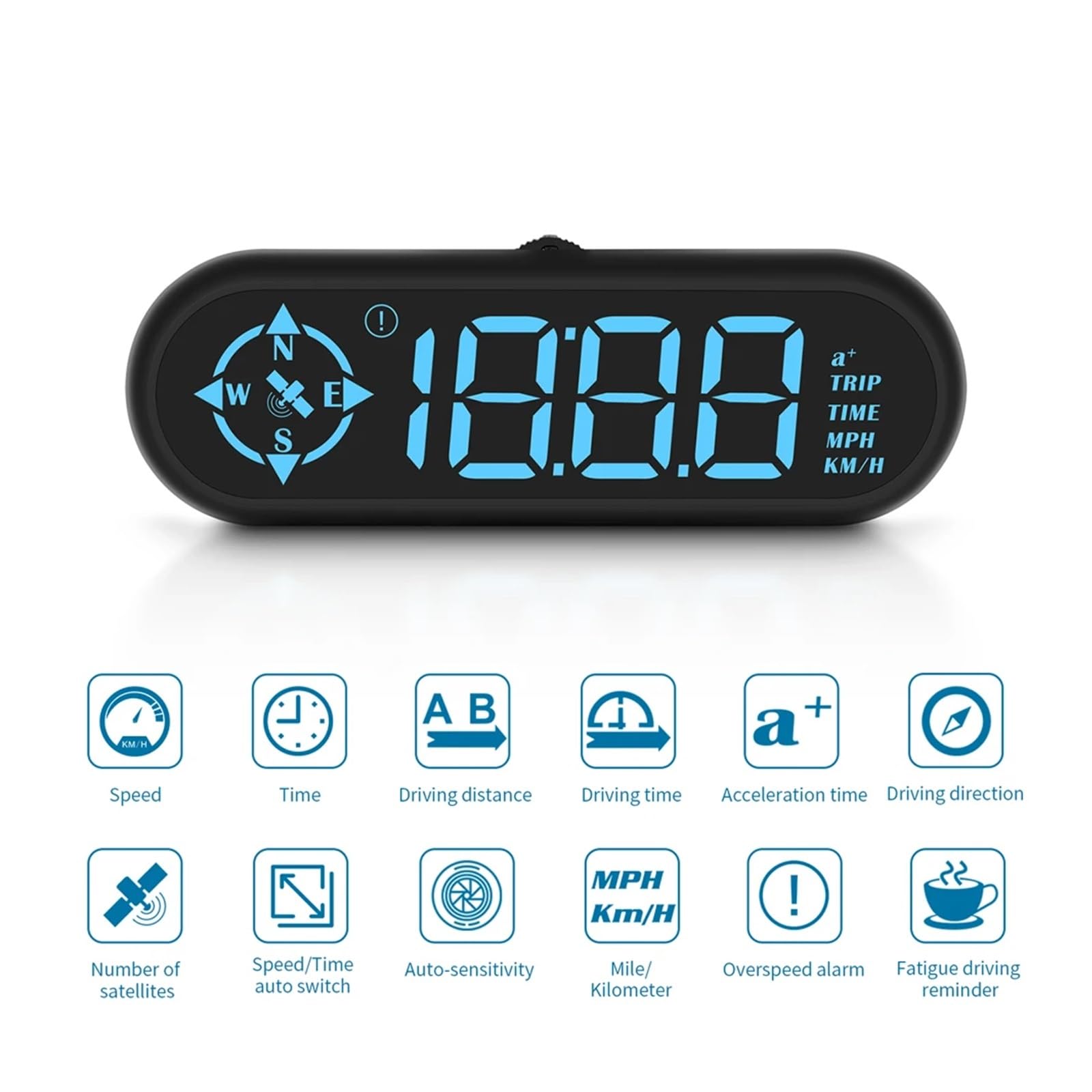 G9 Auto GPS Head Up Display Elektronika Samochodowa Wyświetlacz Projektora HUD Cyfrowy Prędkościomierz Samochodowy Akcesoria Do Wszystkich Samochodów łAtwy W MontażU