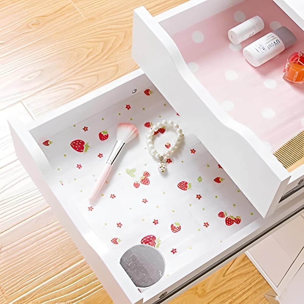 Printed Shelf Liner Roll for Drawer Cabinet and Kitchen Shelves, Cuttable Decorative Lining Sheet 30 x 300 cm 1