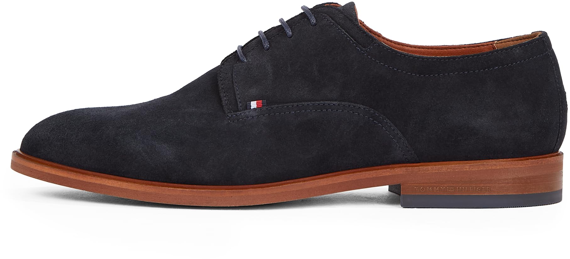 Tommy Hilfiger Men’s Tunit Suede Derby Shoes, Blue (Desert Sky), 6.5