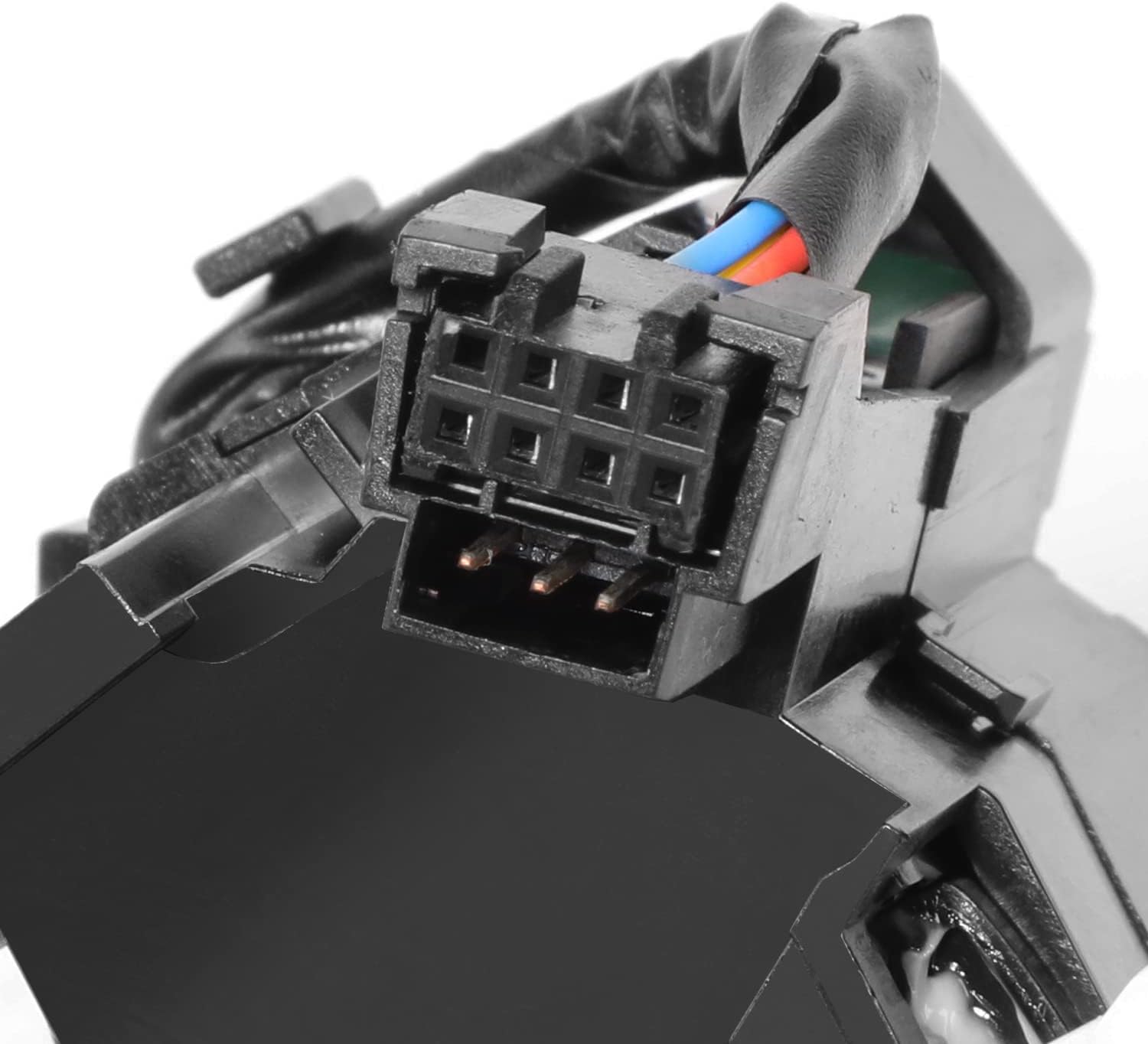 Factory Style Multi-Function Combination Switch Assembly - Turn Signal | Headlight Dimmer - Compatible with Jeep Cherokee Commander 2005-2007, Driver Left Side, Black