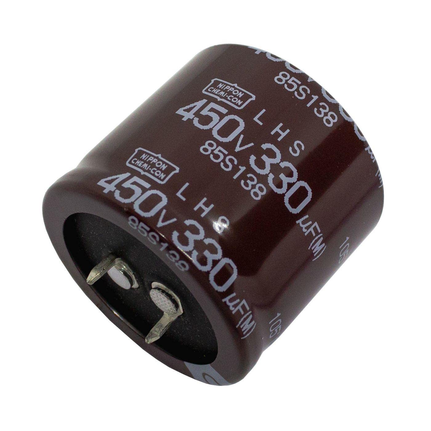 NIPPON KMH200VN331M22X30 SNAP-IN Aluminum Electrolytic Capacitor 330uF 200V 20