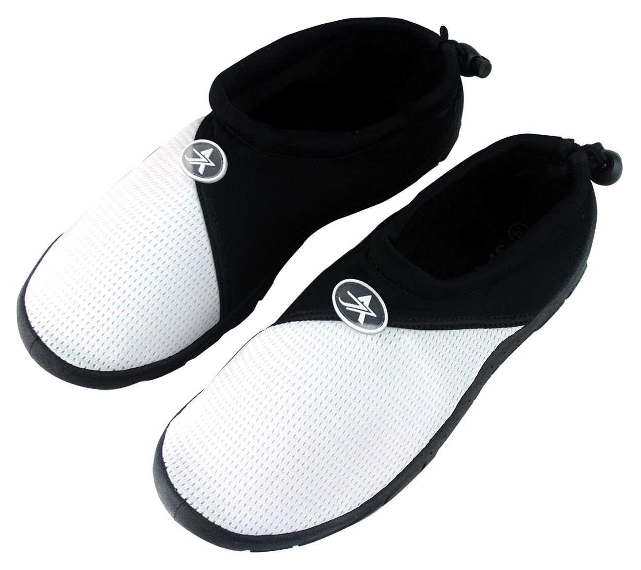 Zapatos de Agua, Zapatillas para Buceo Snorkel Surf Piscina Playa Vela Mar Río Aqua Cycling Deportes Acuáticos, Calzado de Natación Escarpines para Hombre Mujer Unisex