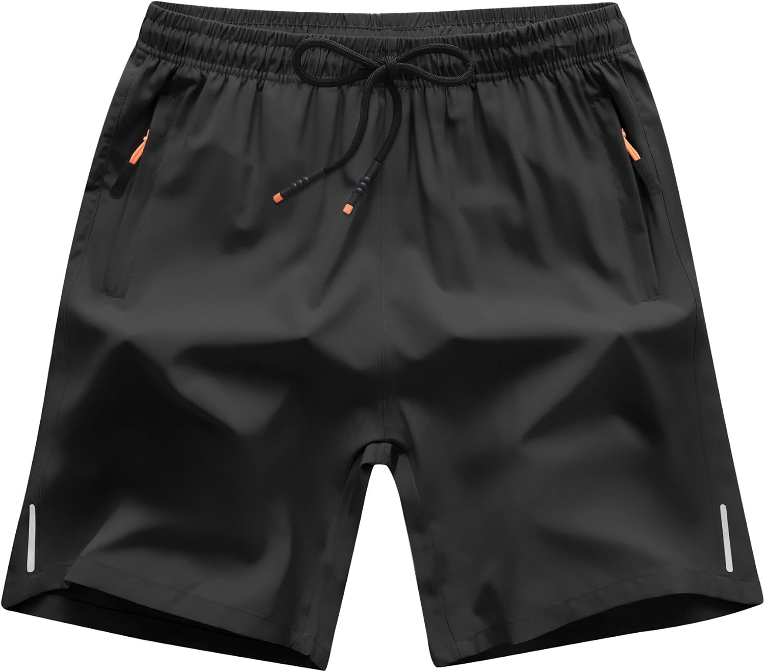 Boys Shorts Quick Dry Athletic Running Shorts with Zipper Pockets - Image 2