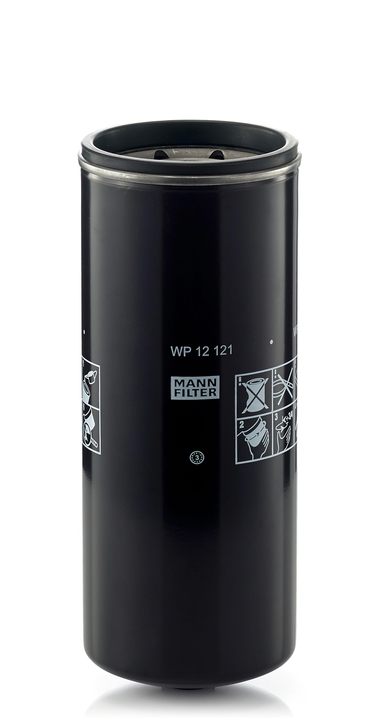 MANN-FILTER WP 12 121 Filtr olejowy - MASZYNY BUDOWLANE
