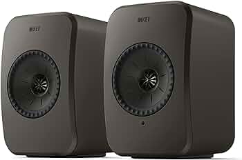 Amazon.com: KEF LSX II LT Wireless HiFi Speakers - Pair (Graphite