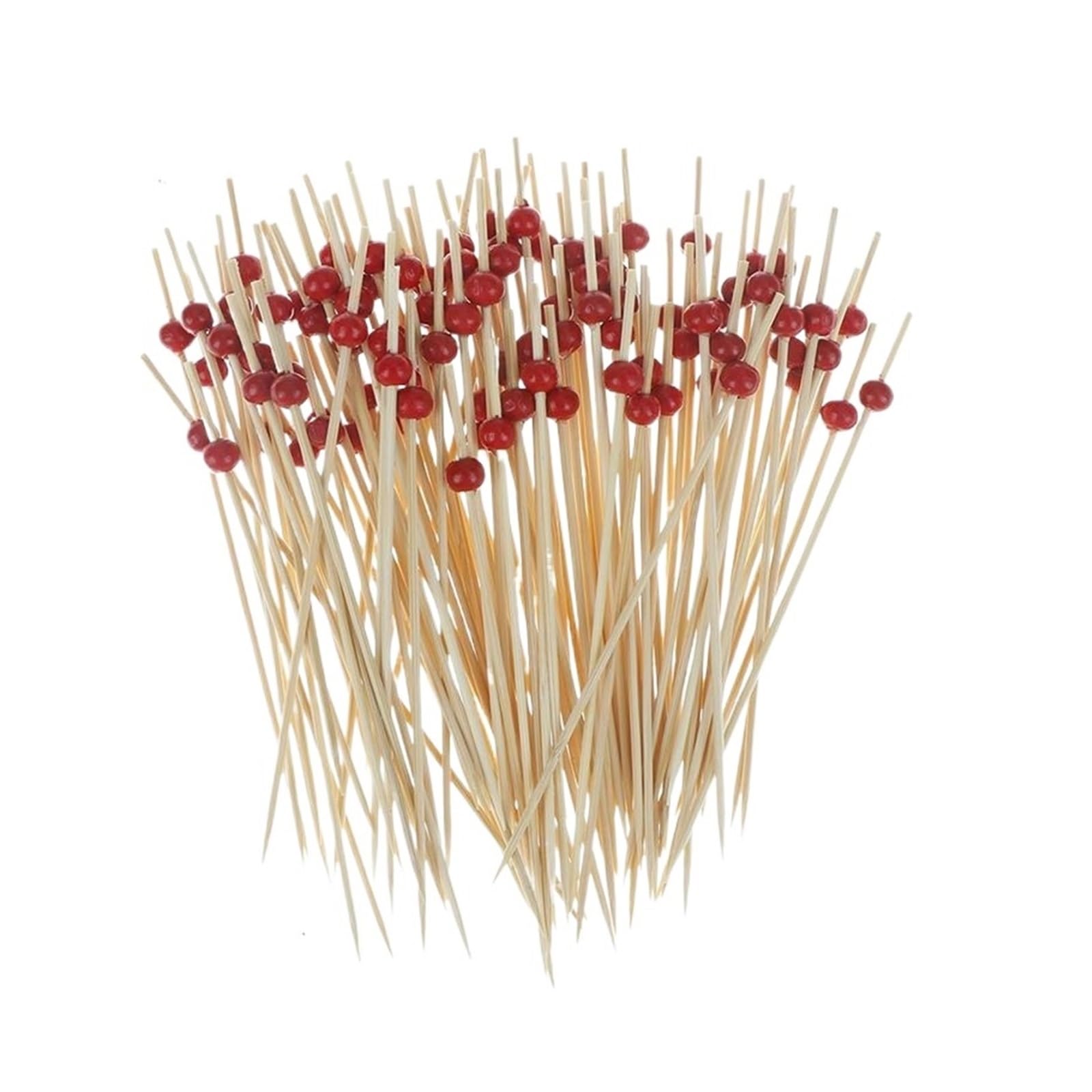 WZPTLKIBAD Bamboo Skewer Sticks, 9&12cm Party Food Picks