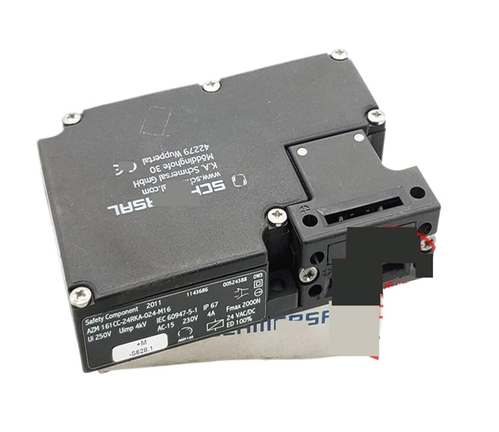 Interruptor de seguridad 161CC-24RKA-024-M16 Interruptor de bloqueo electromagnético de seguridad
