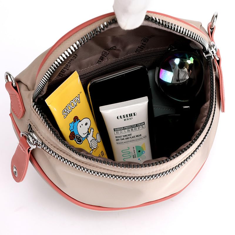 Image of Casual Nylon Crossbody Purse Bag Waterproof Lightweight Shoulder Bag for Women Handbag