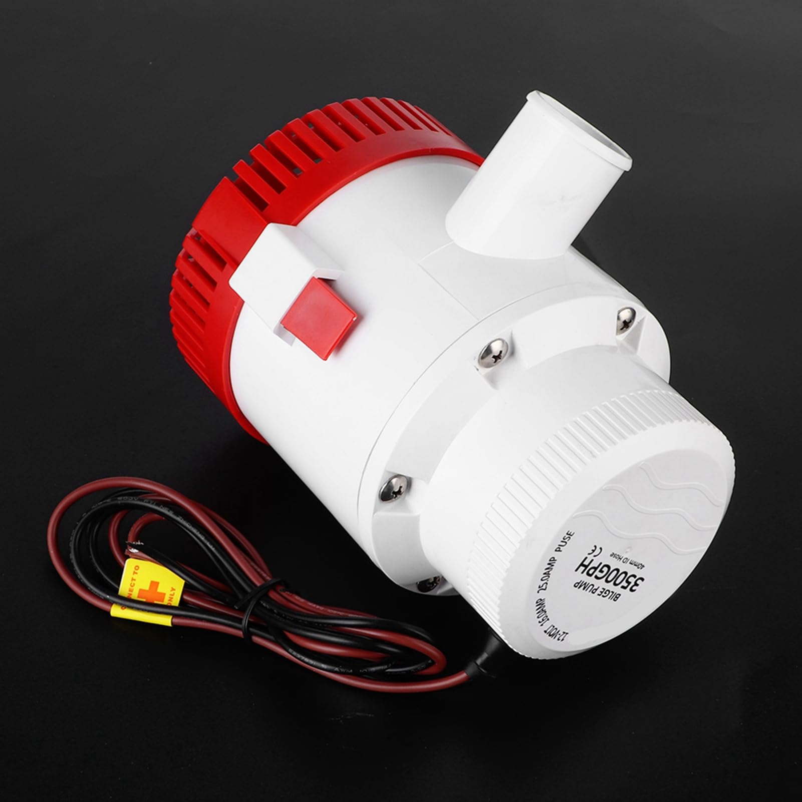 Bomba De Achique Marina Sumergible 3500GPH 12V G3500‑01 Para Barcos Y Yates Accesorio Profesional Con Eje De Acero Inoxidable Y Protección Contra Corrosión Diseño Duradero Y Eficiente