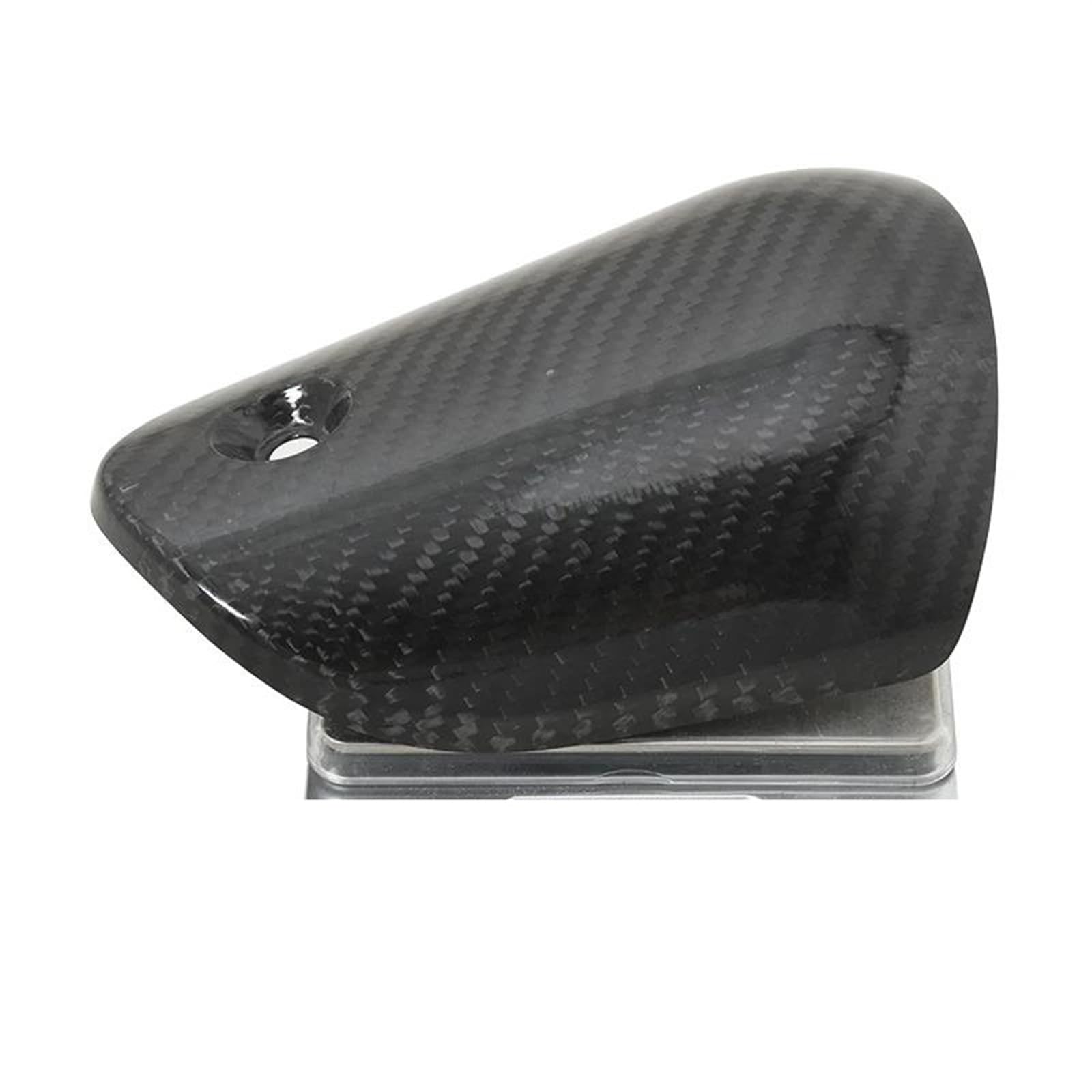 Protector De Tubo Escape Motocicleta Negro, Calor, Cubierta Antiescaldaduras Fibra Carbono para CB190SS CB 190 SS 2017-2022