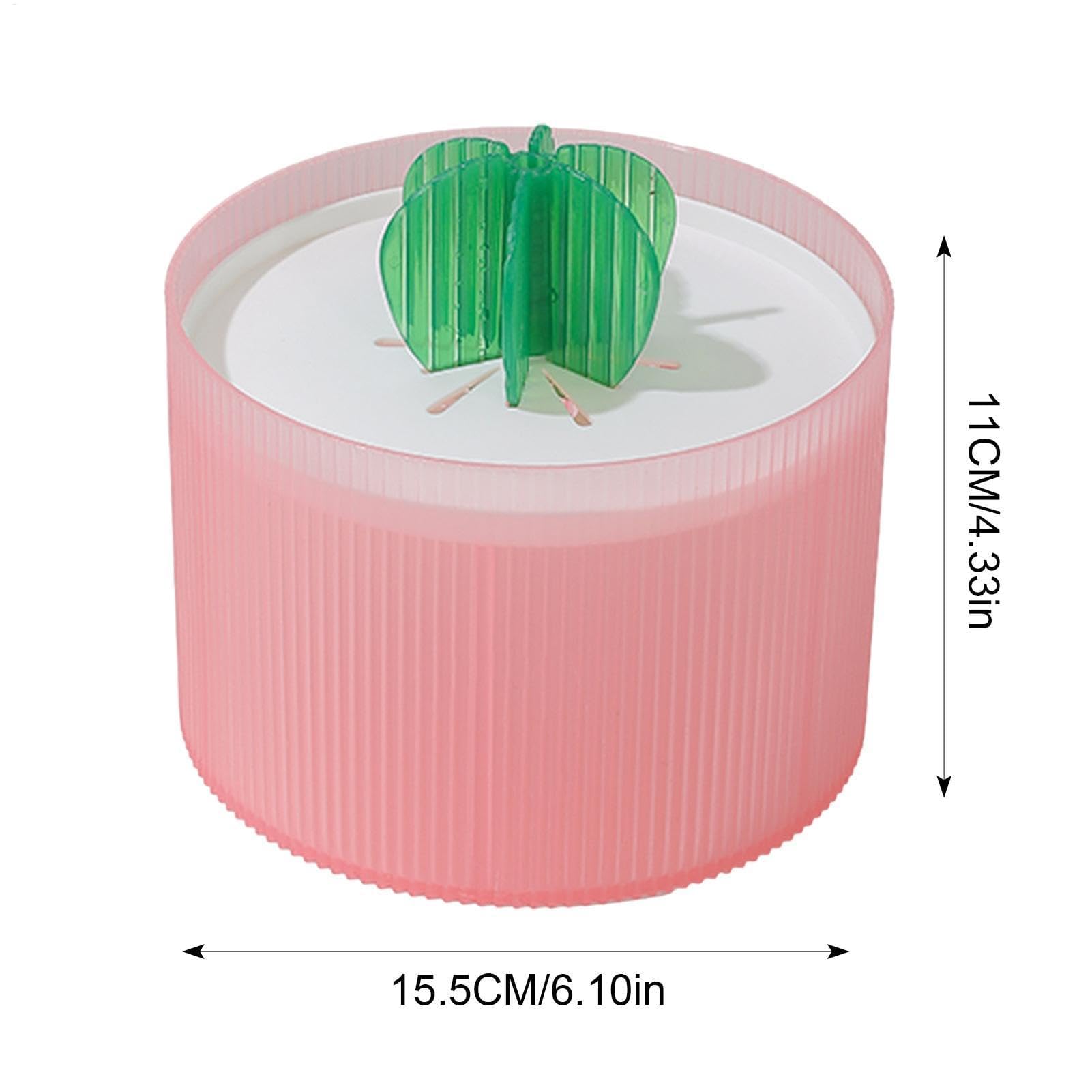 automatyczny podajnik karmy dla zwierząt, Elektryczny karmnik dla psa, duża miska z wodą do ogrodu, balkonu i garażu(Pink,B)