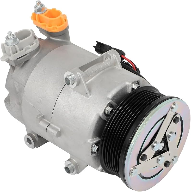 Compressor do ar-condicionado ECCPP VS16 com embreagem para Ford Transit 150, 250, 350 e 350 HD L5 3.2L 2015–2019 – 1 unidade