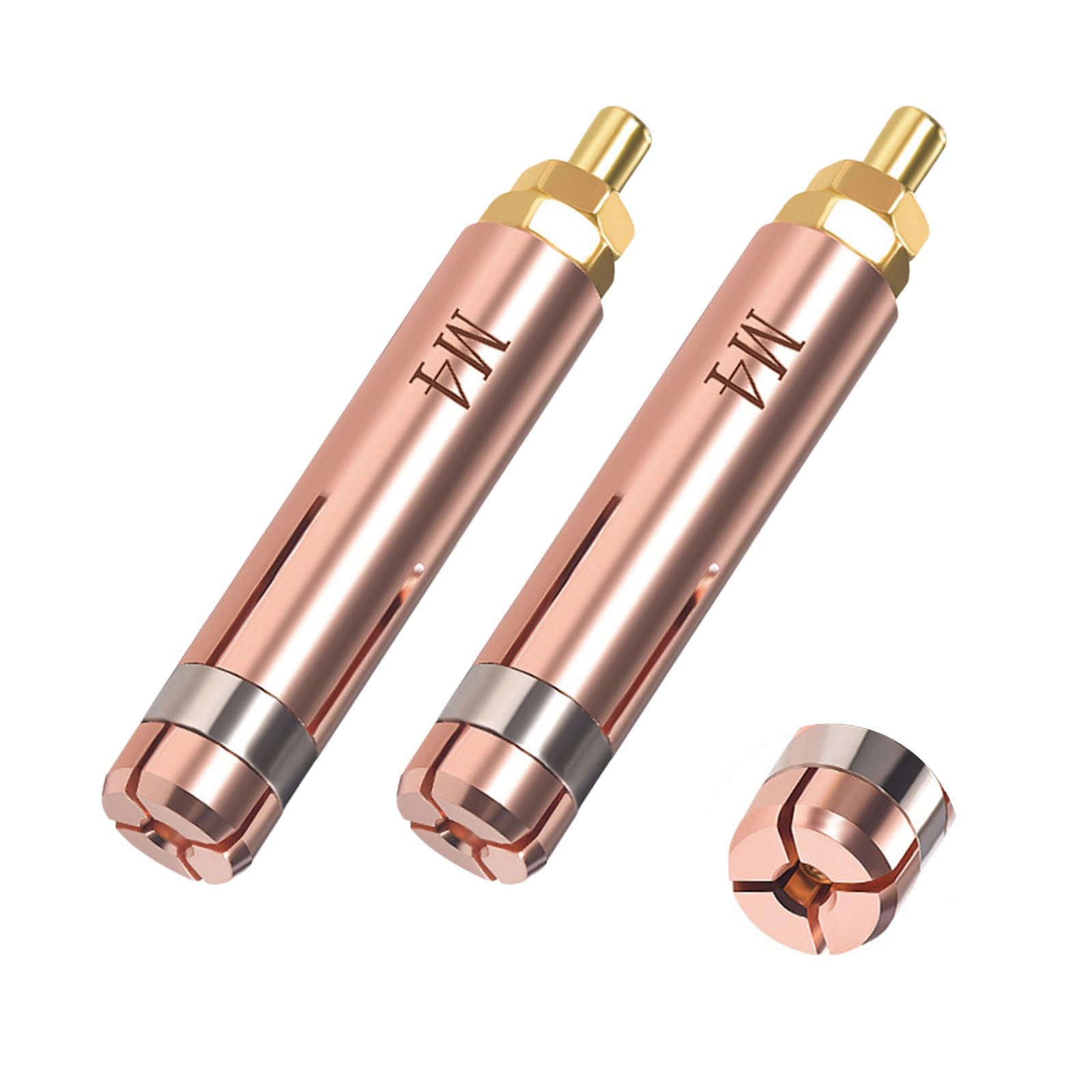 Netbiio D Collet Chuck Multiple Sizes Copper Studs With Screw Protection Welding Tool Accessories Collet Chuck