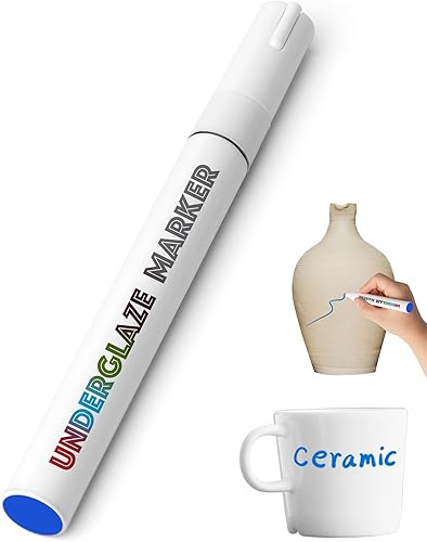 Art Underglaze Pintura de Porcelana Permanente Coloreado Marcadores de Esmalte Pluma de Escritura de Cerámica Esmaltada