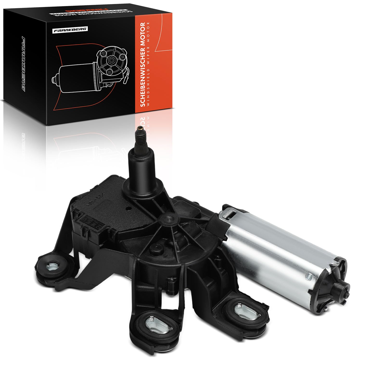 Frankberg Motor del limpiaparabrisas 3-Polos Trasera Compatible con Viano W639 2.1L-3.7L 2003-2025 Vito Bus W639 2.1L-3.7L Electric 2003-2015 Replace# 6398200408