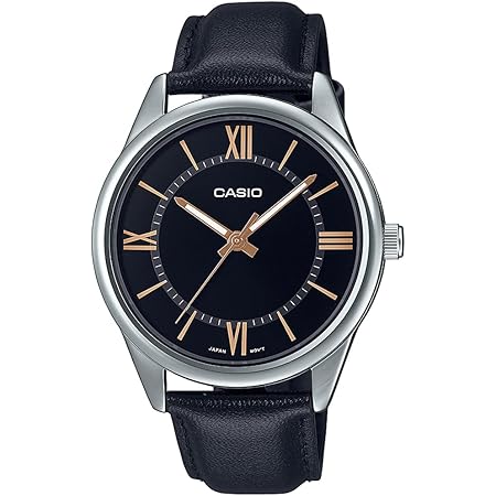 Casio Analog Black Dial Men's Watch-MTP-V005L-1B5UDF
