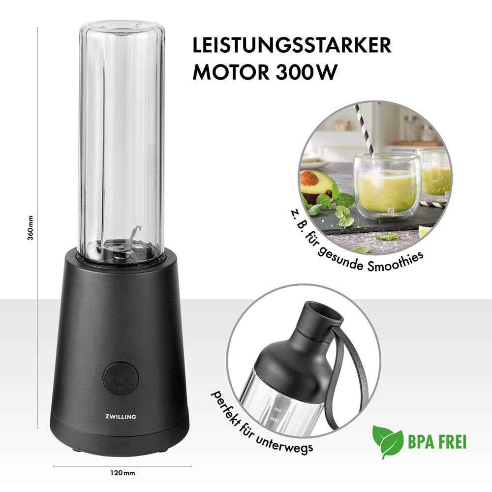 ZWILLING Standmixer, Schwarz
