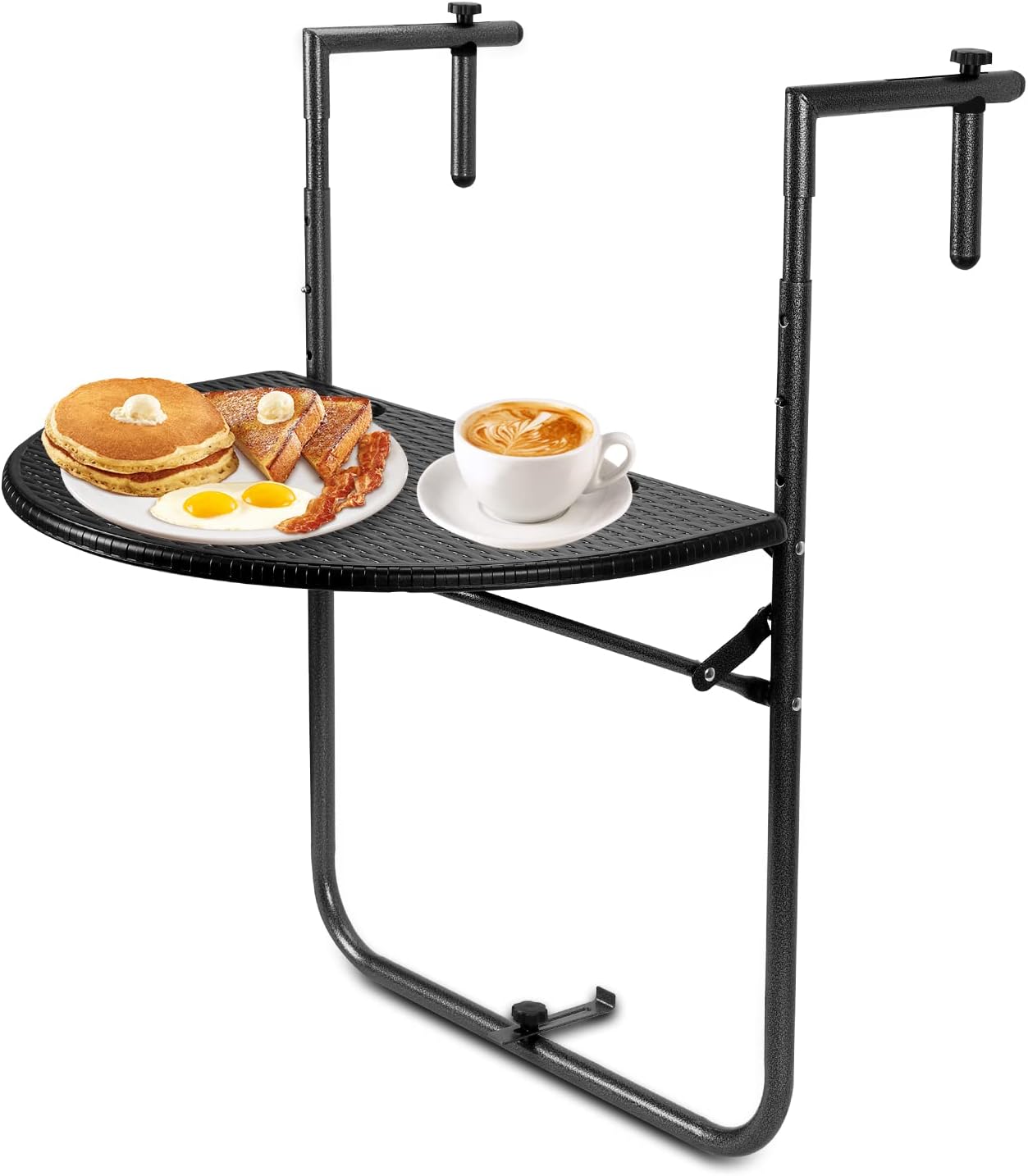 Schauer Balkonhängetisch 60x40cm - Klappbar & Höhenverstellbar