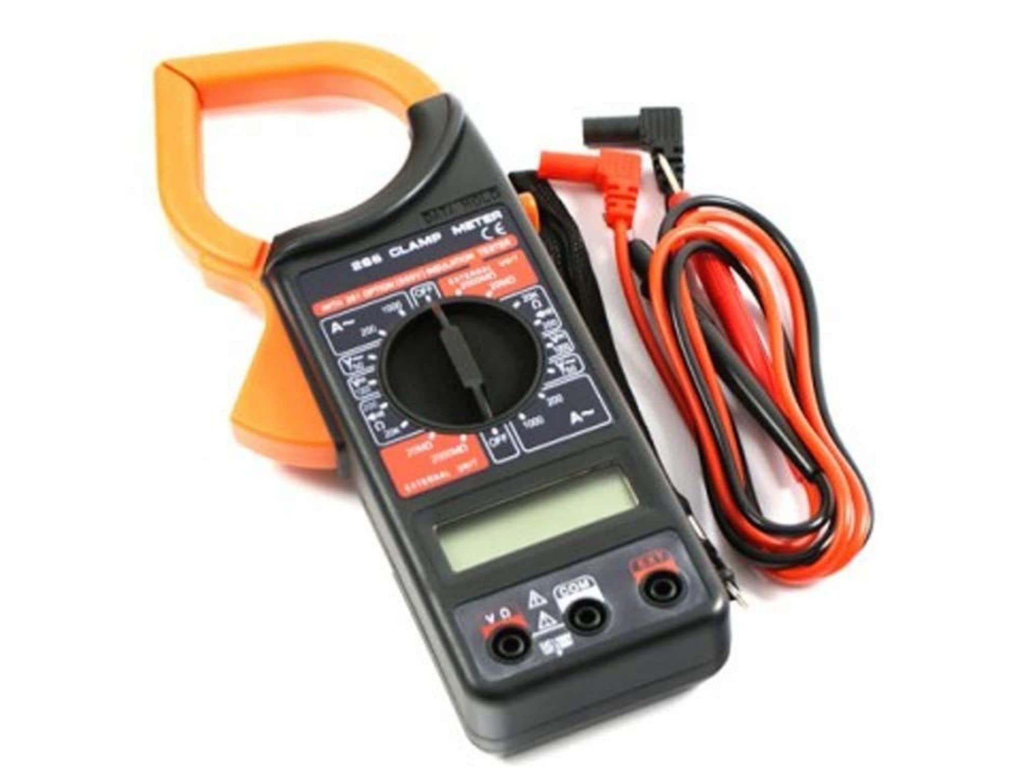 Konvio digital clamp meter ac dc multimeter Current voltage meter with LCD display (B0B5RLML7T) Amazon Price History, Amazon Price Tracker