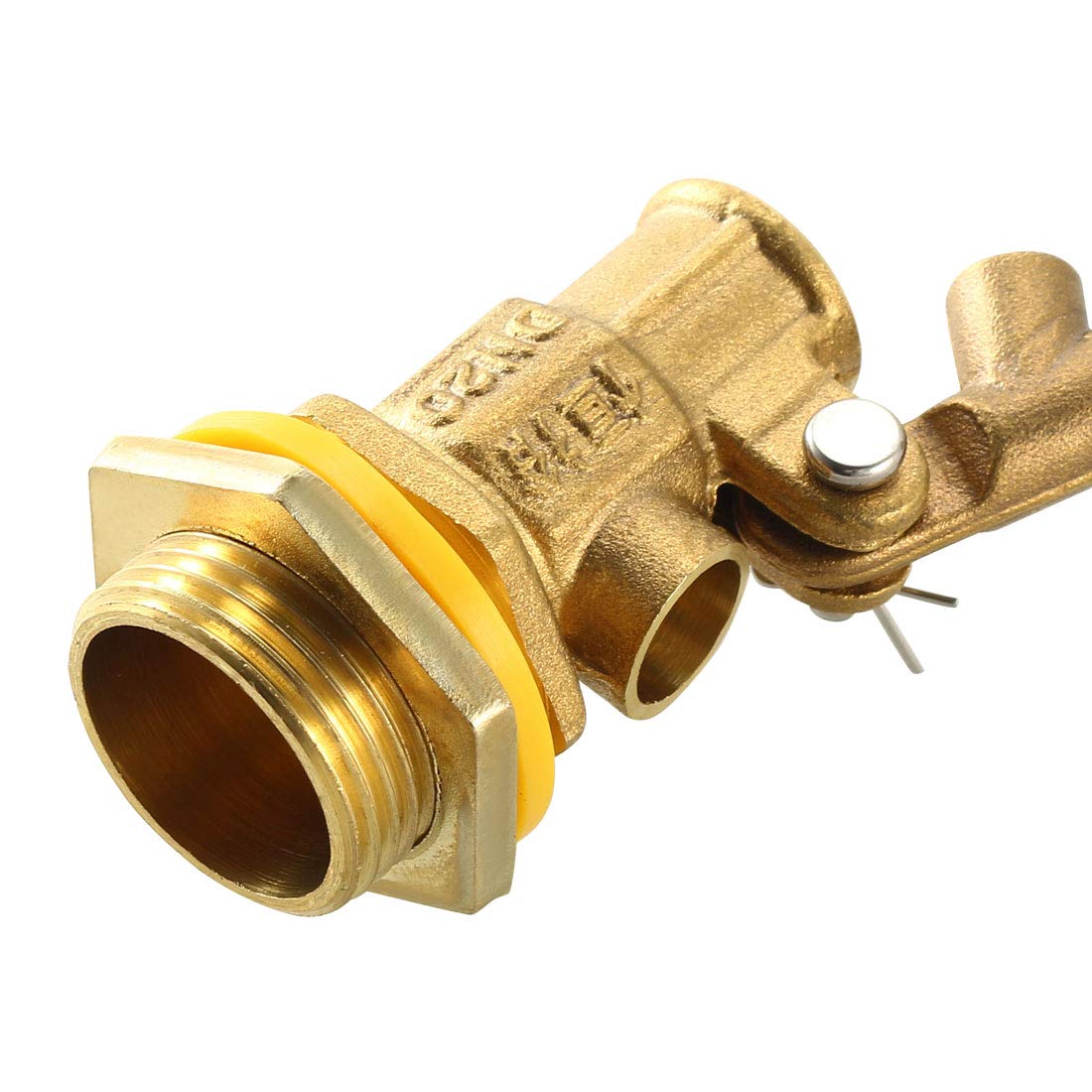 sourcing map Balle de soupape à flotteur 3/4" Filetage mâle DN20 flottement eau flottant acier inoxydable 304