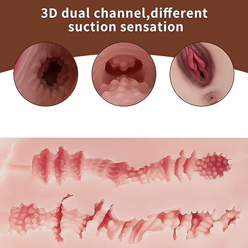 Miniatura 4 de Muñeca sexual masturbación masculina, dispositivo de masturbación anal vaginal de bolsillo, juguete sexual masculino realista de tamaño real, cuerpo