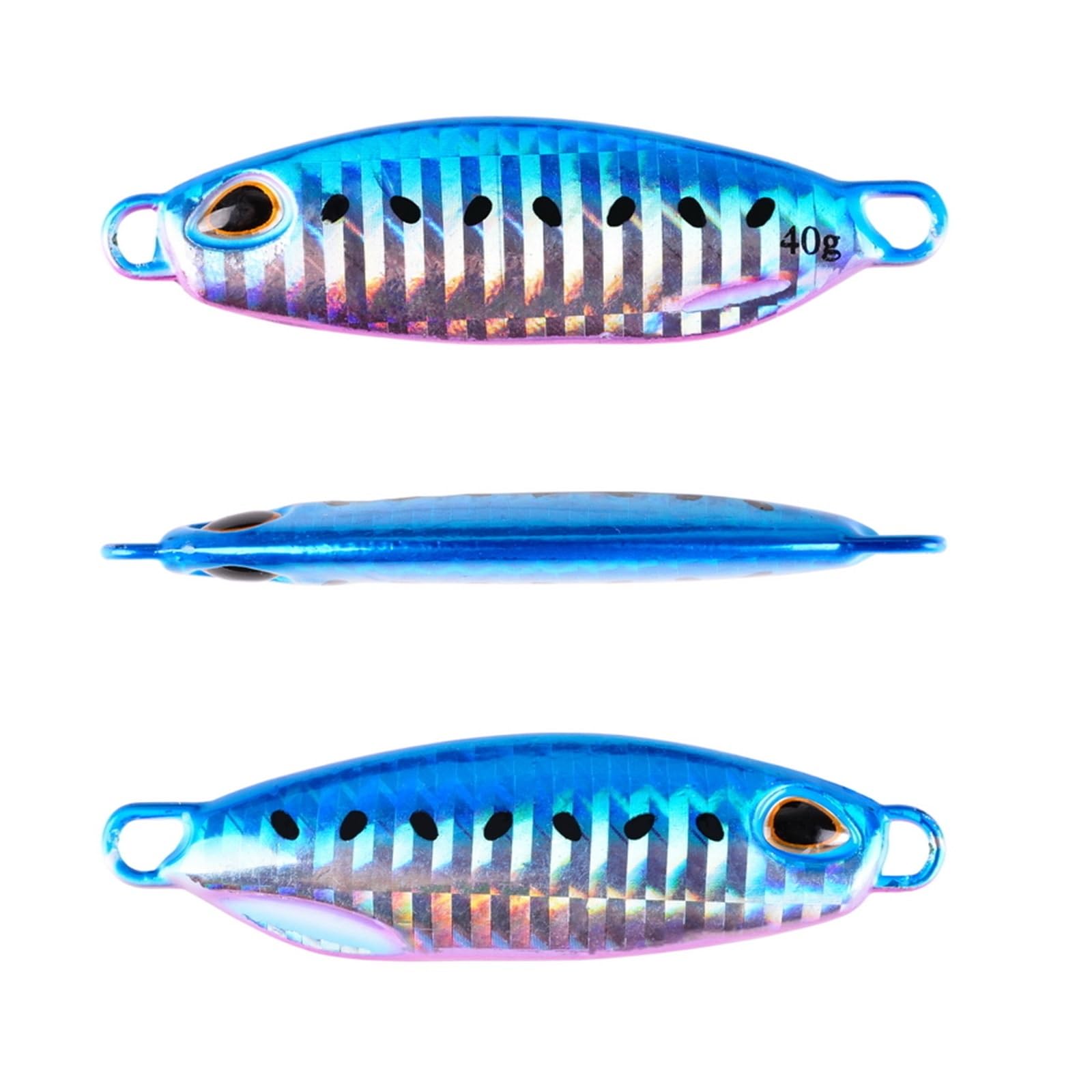 7 Pièces/lot Métal Gros Gabarit Pêche Leurre Poids 50g 7cm Gabarits De Pêche Mer d'eau Salée Pesca Leurres Bar Gabarit Isca Artificiel Faux Poisson