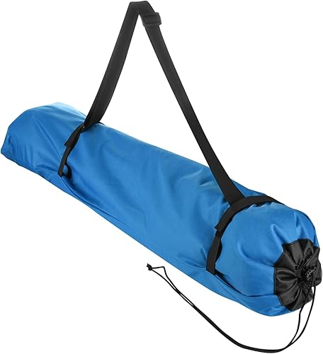 Xxerciz Bolsa de repuesto para silla de campamento, bolsa de almacenamiento grande resistente con correa para el hombro, plegable, azul, 48 pulgadas