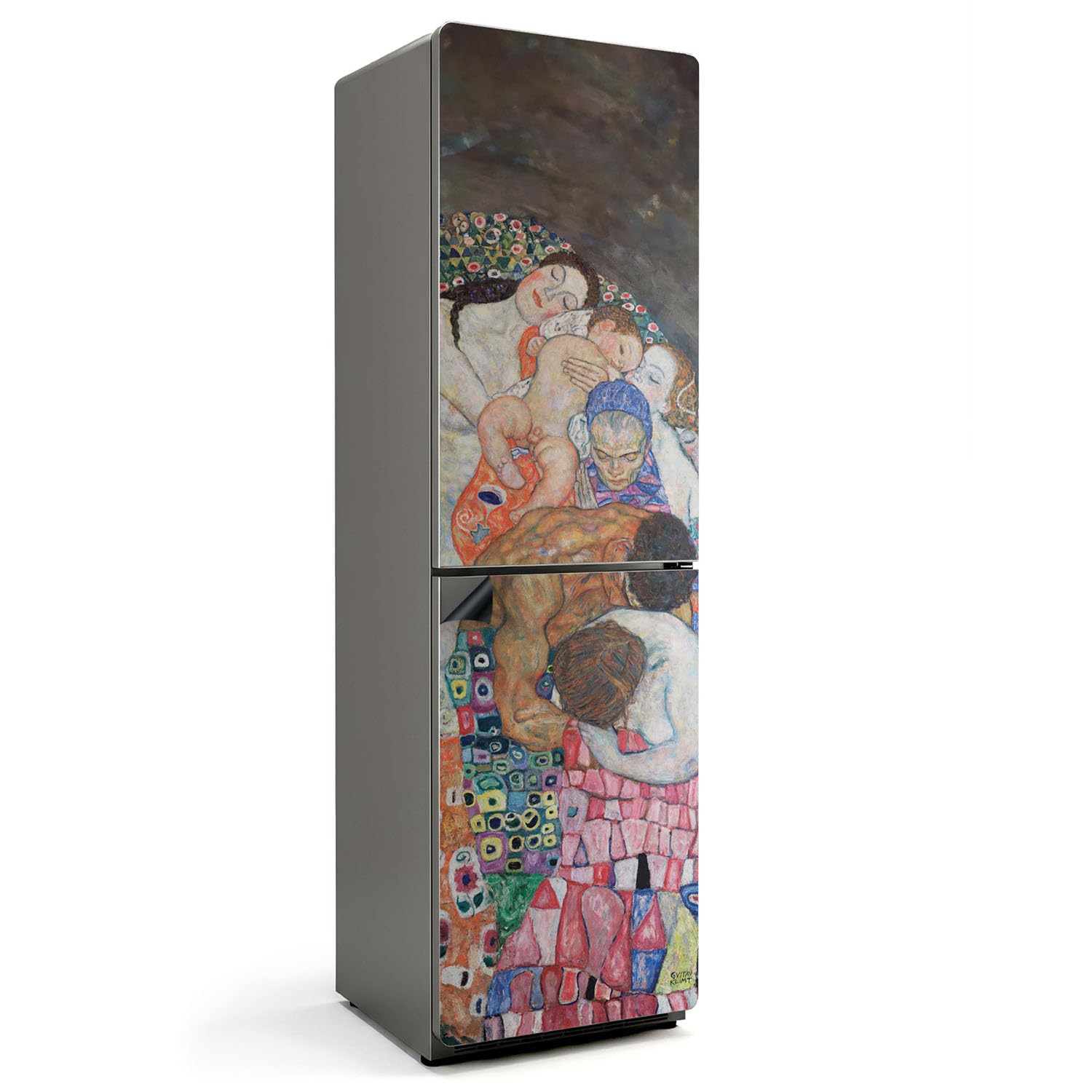 Tapis Magnétique Cuisine 60x205 cm Mort et Vie de Gustav Klimt Rectangulaire