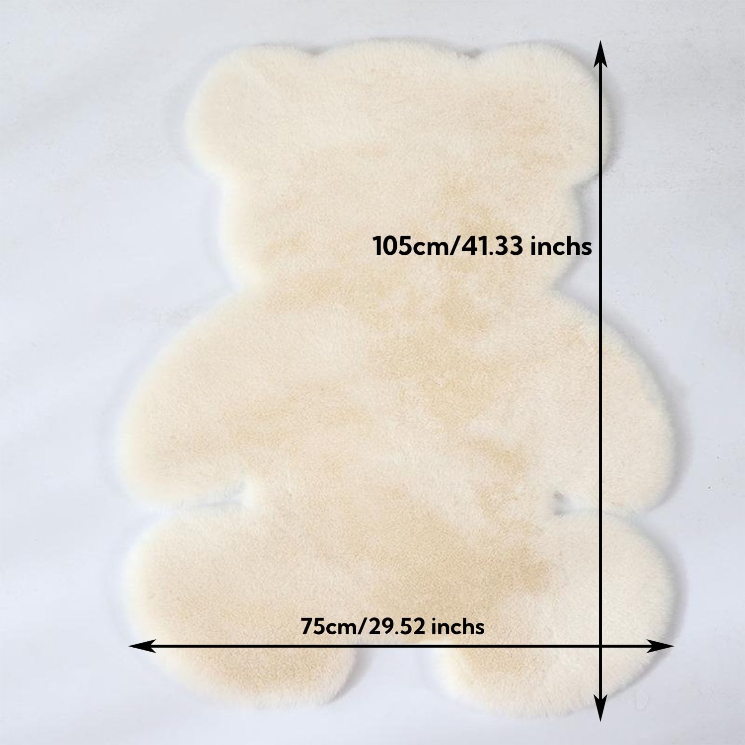zhxinashu Bear Shaped Rug - Image 3