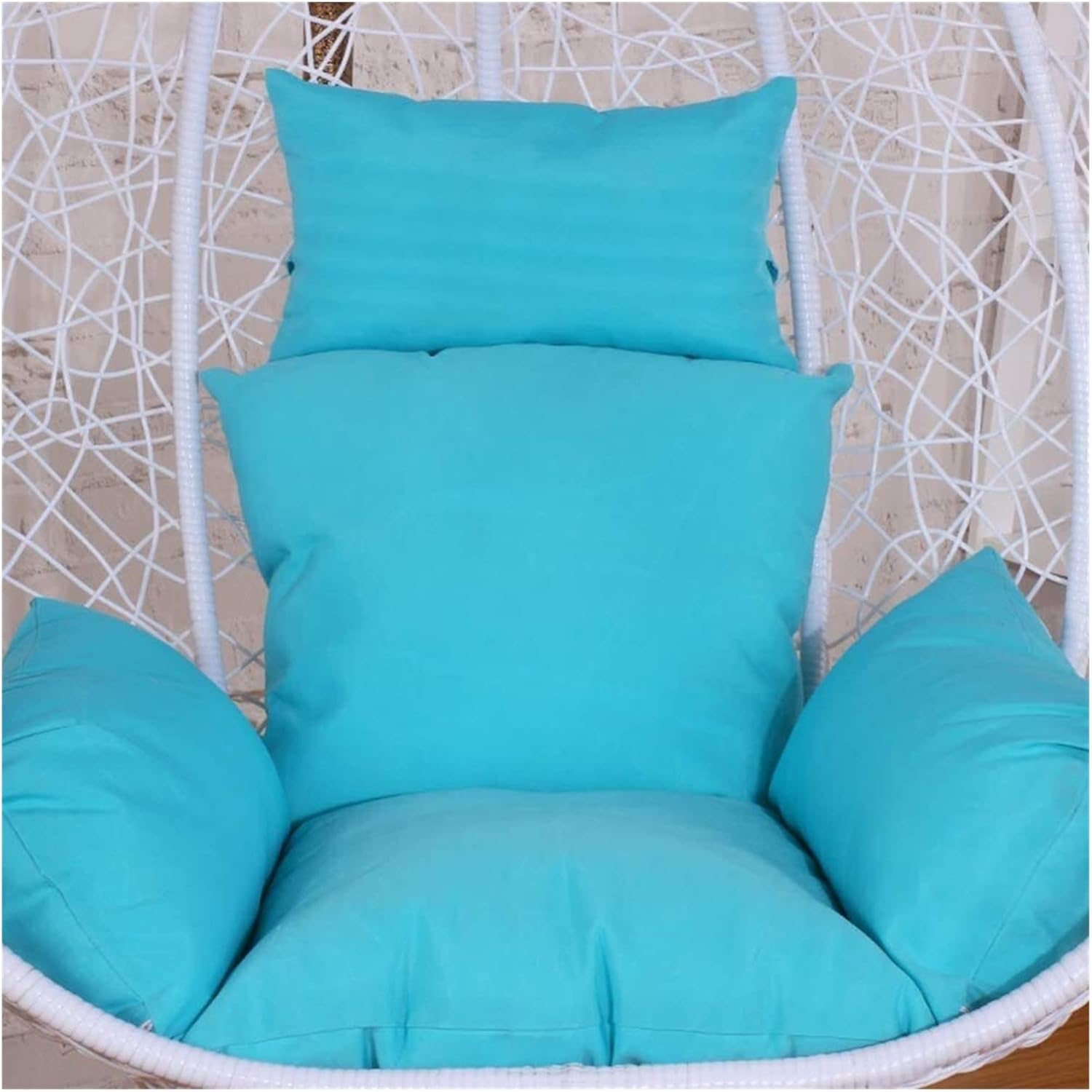 スタンドなしのハンモックチェアクッション 取り外し可能なスイングシートクッション厚いガーデンチェアバックピロー Z 贈る結婚祝い スタンドなしのハンモックチェアクッション 取り外し可能なスイングシートクッション厚いガーデンチェアバックピロー Z 贈る結婚祝い