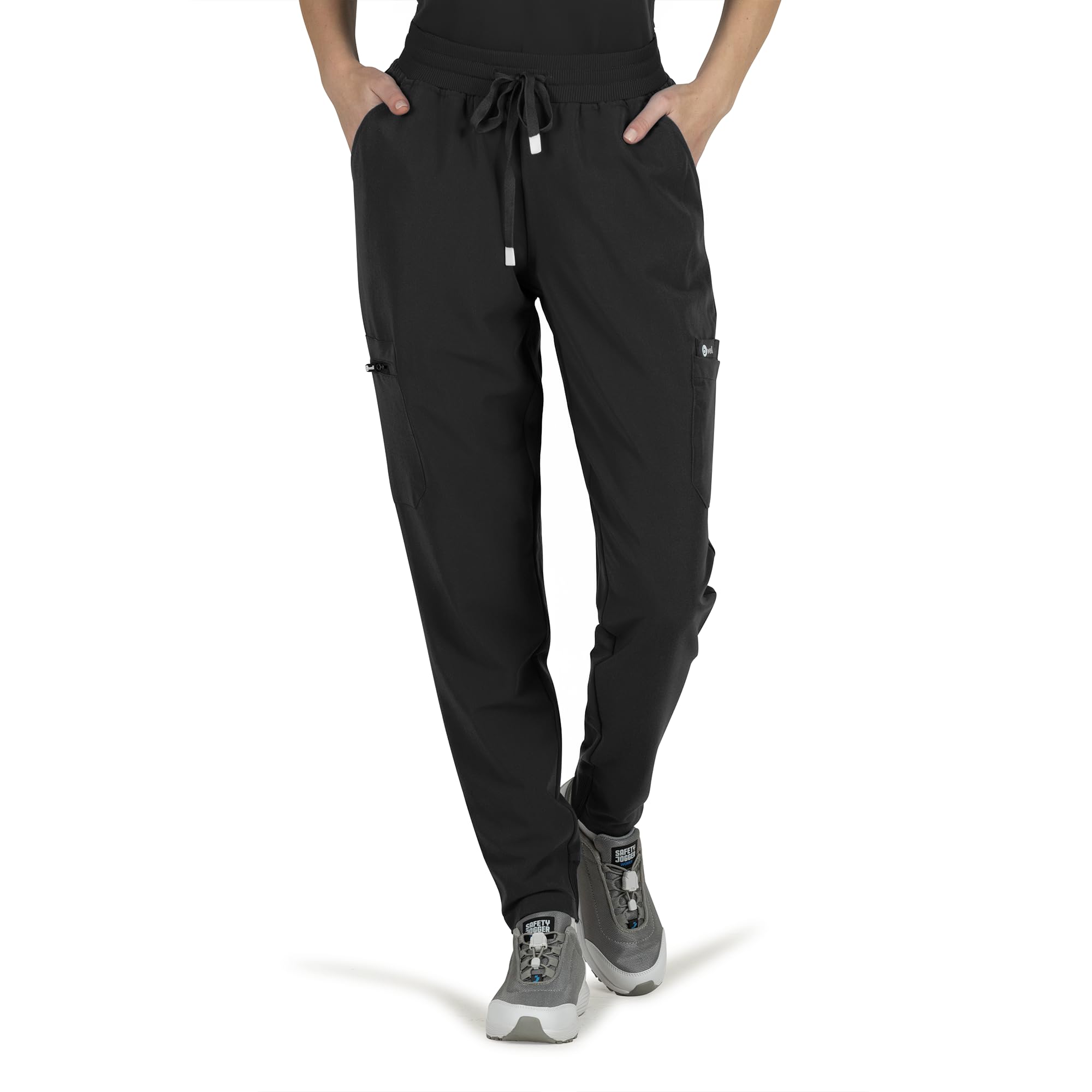 B-well Mauri Pantalón Sanitario Mujer Half-Jogger Uniformes Sanitarios con Elastano