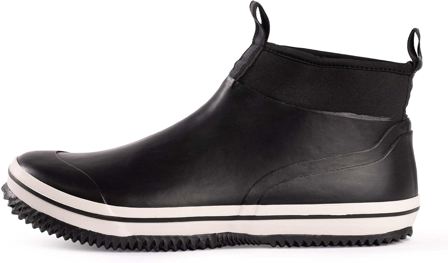 NORTY Men's Ankle Rain Boots - Waterproof Rubber