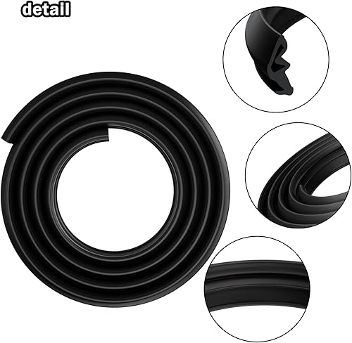 Miniatura 3 de W11196317 Reemplazo de sello de junta de puerta de lavavajillas compatible con lavavajillas Whirlpool Kenmore reemplaza AP6327300 WPW10112096