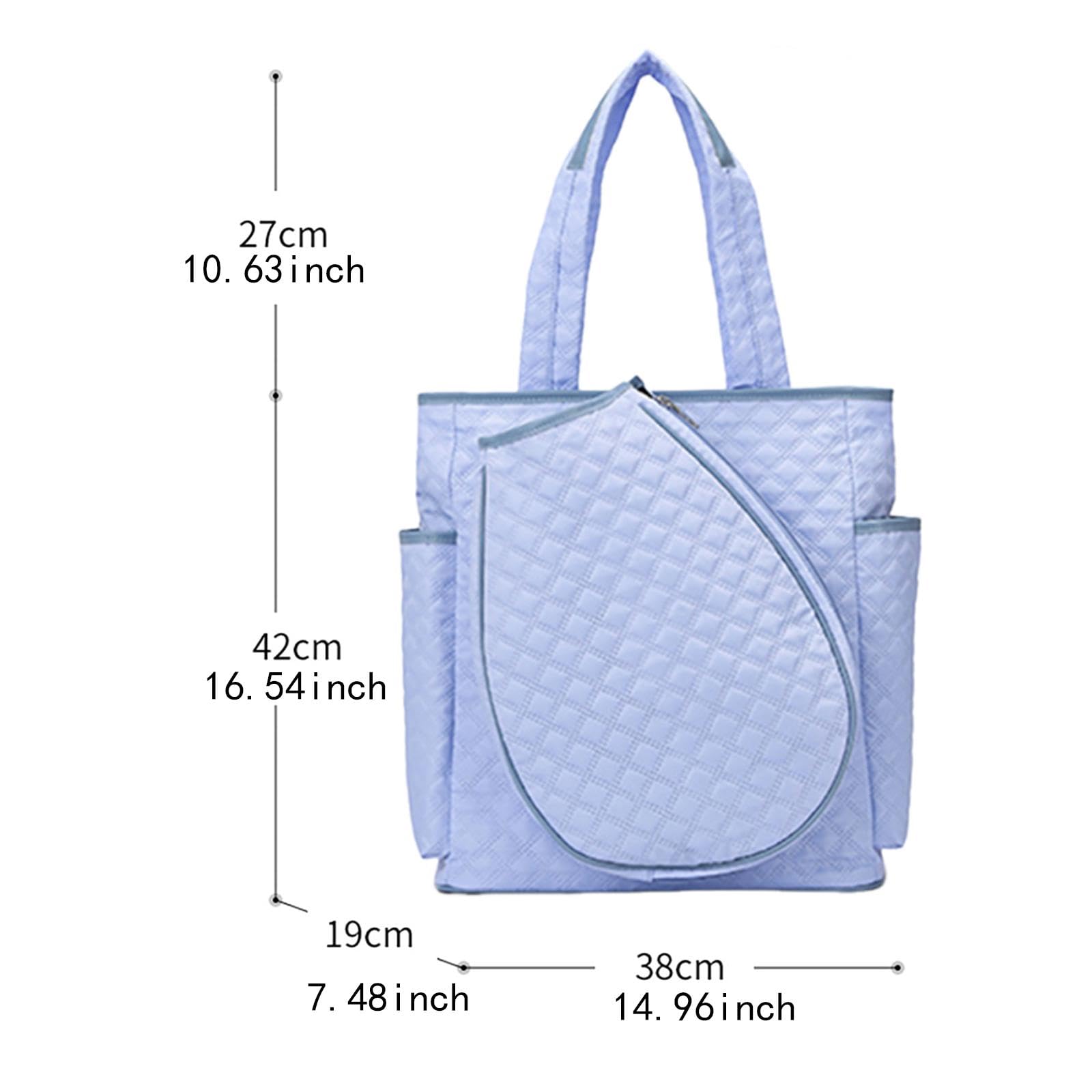 Borsa da Tennis, Borsa per Racchette, Borsa Sportiva, Borsa Fitness, Borsa per Racchette da Badminton, Borsa a Tracolla per Uomo E Donna, Idea Regalo