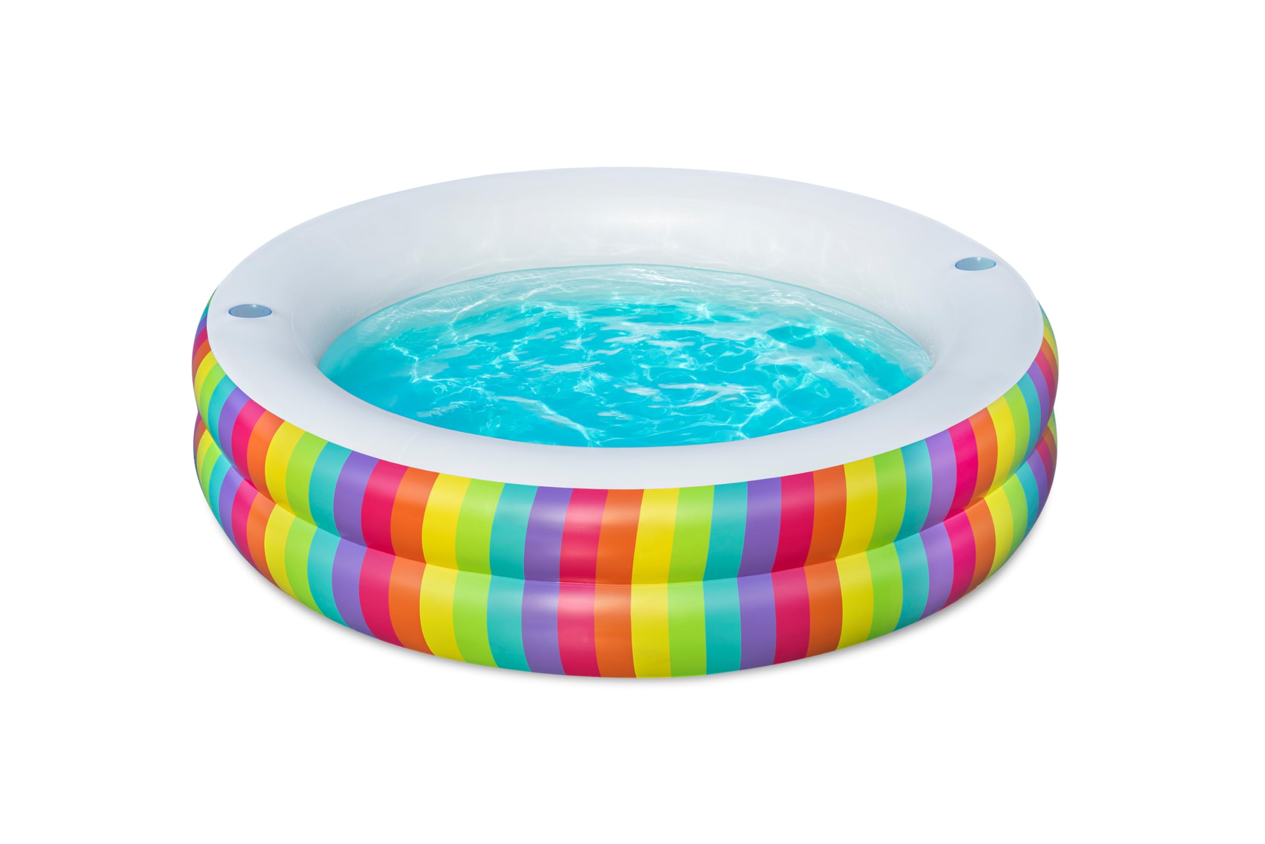 Bestway 54443 Piscina gonfiabile per bambini Rainbow Dreams da 206x206x51 cm