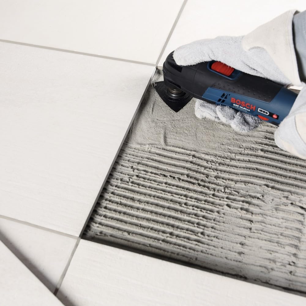 BOSCH OSL300CR Starlock - Raspa oscilante multiherramienta de carburo de grano delta, 3 pulgadas