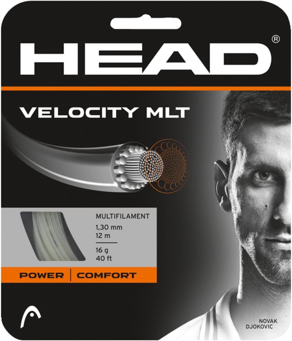 Velocity MLT Tennis Racket String 40' Set Multifilament Racquet String
