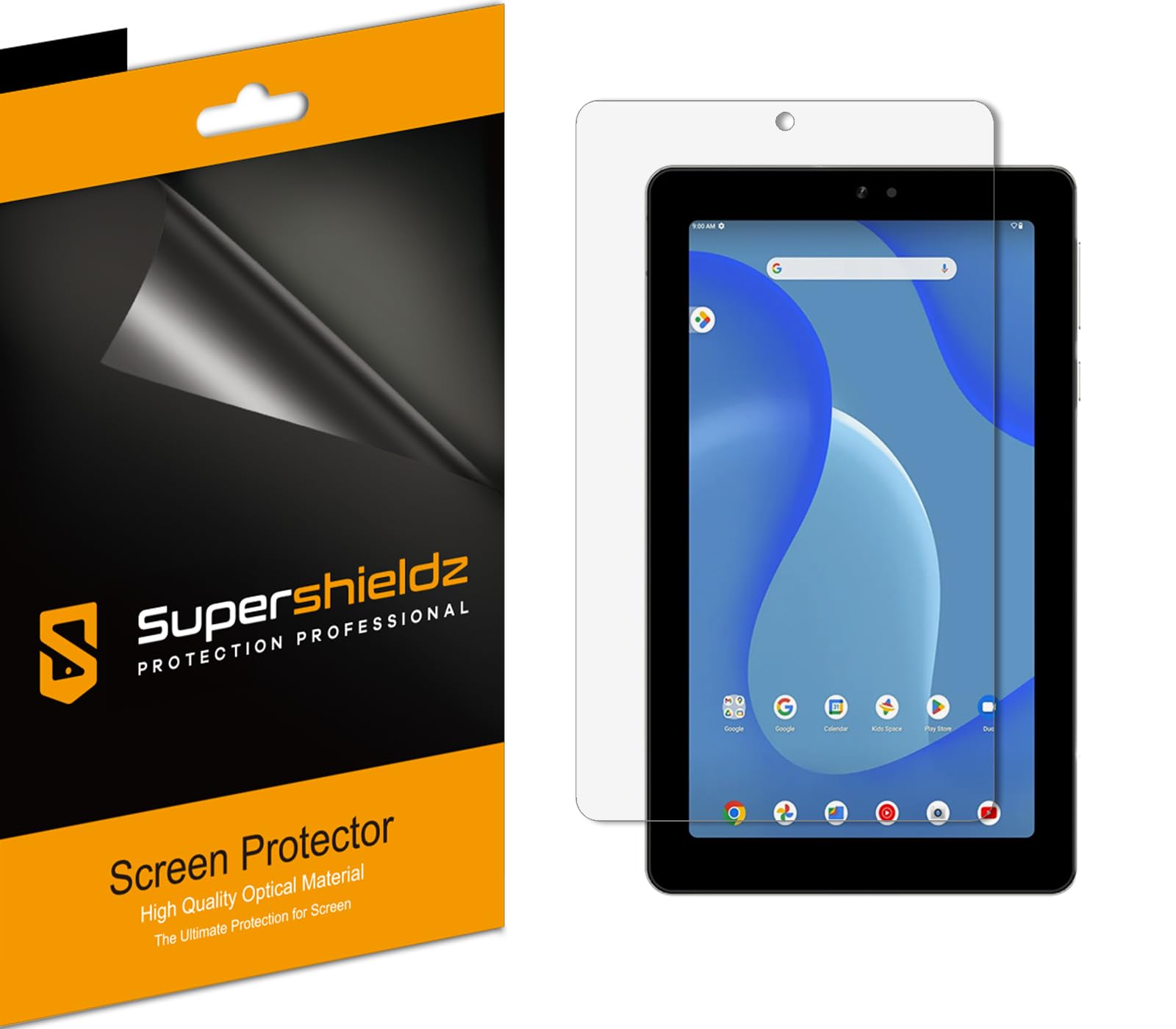 Supershieldz (3 Pack) Designed for Onn 7 inch tablet (2024 Model 100135924) Screen Protector, High Definition Clear Shield (PET)