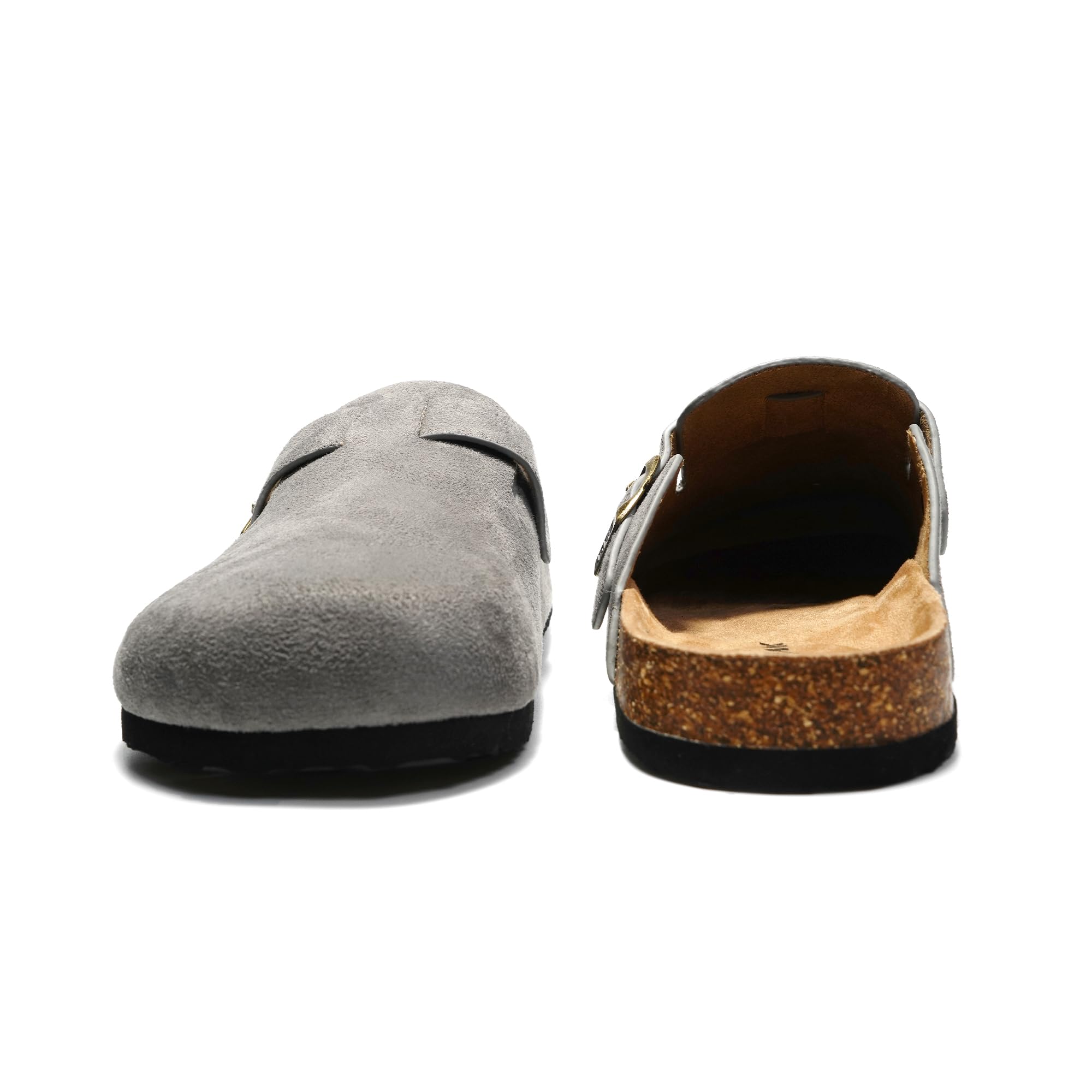 JOMIX Sabot Uomo Eleganti Punta Chiusa Suola Sughero