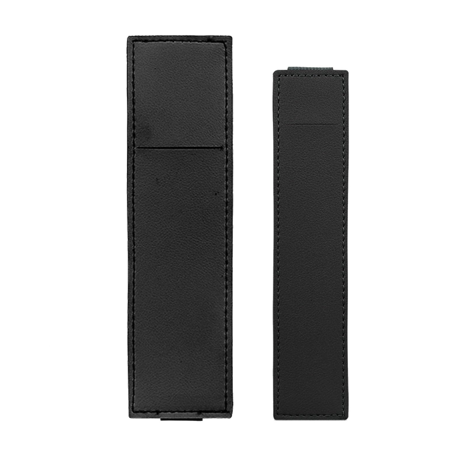 ordinarYone 2Pcs Pencils Case with Adjustable Elastic Bands Leather Pencil Pouches Notebook Pen Organiser for Hardcover Journal