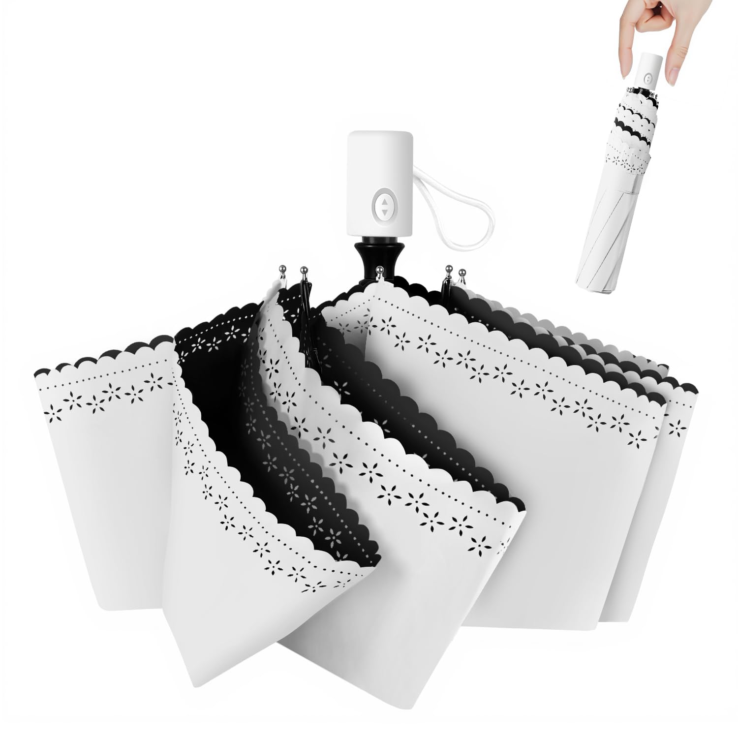 JIS Certified Sun Parasol 100% UV Protection Folding UPF 50+ Lightweight Japan