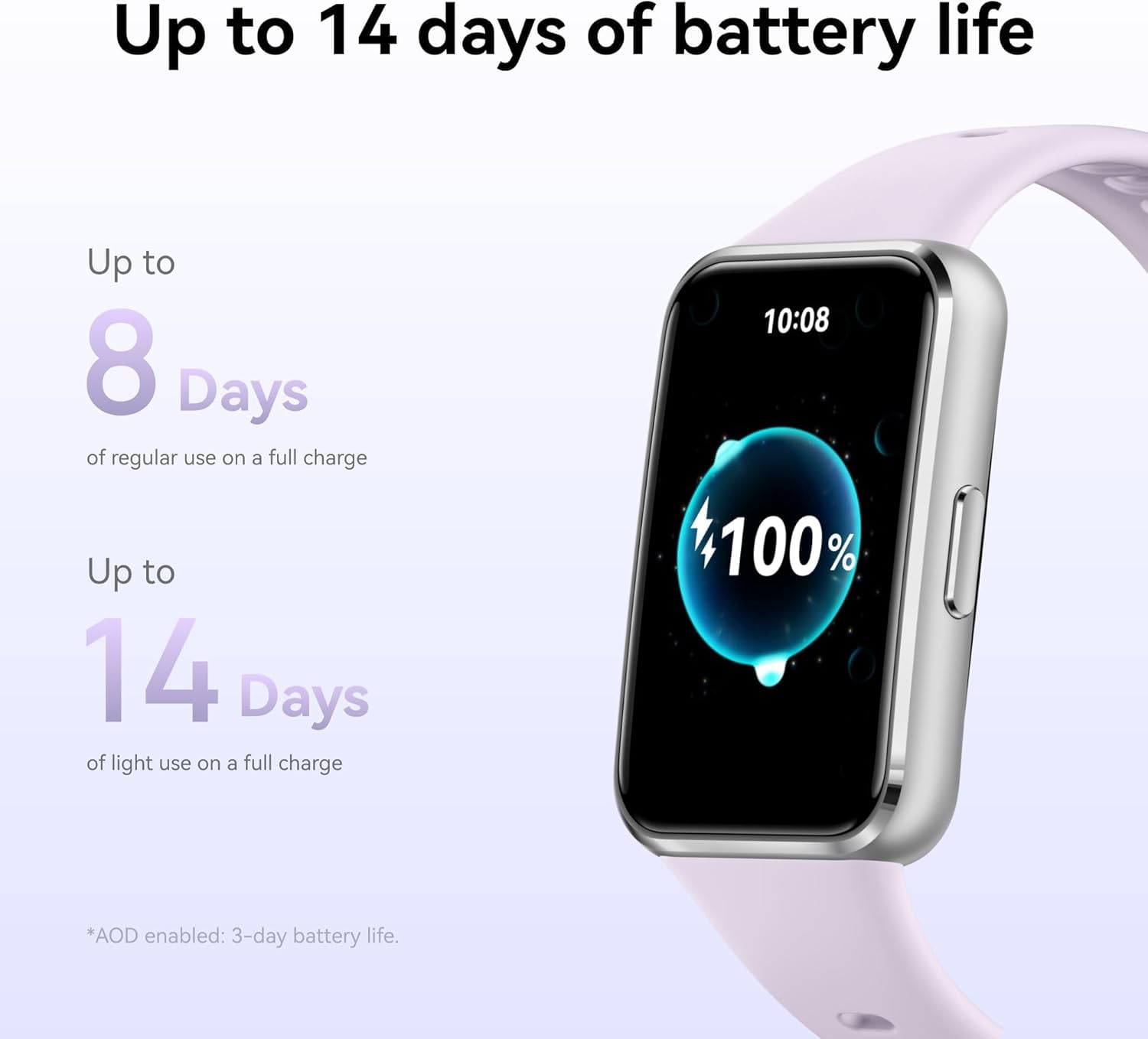 Huawei Band 11 Smartwatch Caja de Aleación de Aluminio, Gran Pantalla de 1.62", Nuevo Monitoreo de Sueño, Bienestar Emocional, Beige