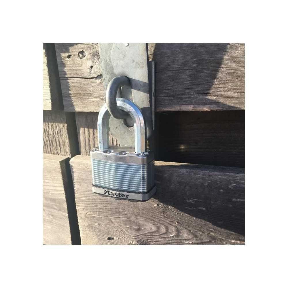 Juego de 3 candados Master Lock M5eurtrilf - Muy alta seguridad - Acero Ladado - Uso al aire libre - Anse M