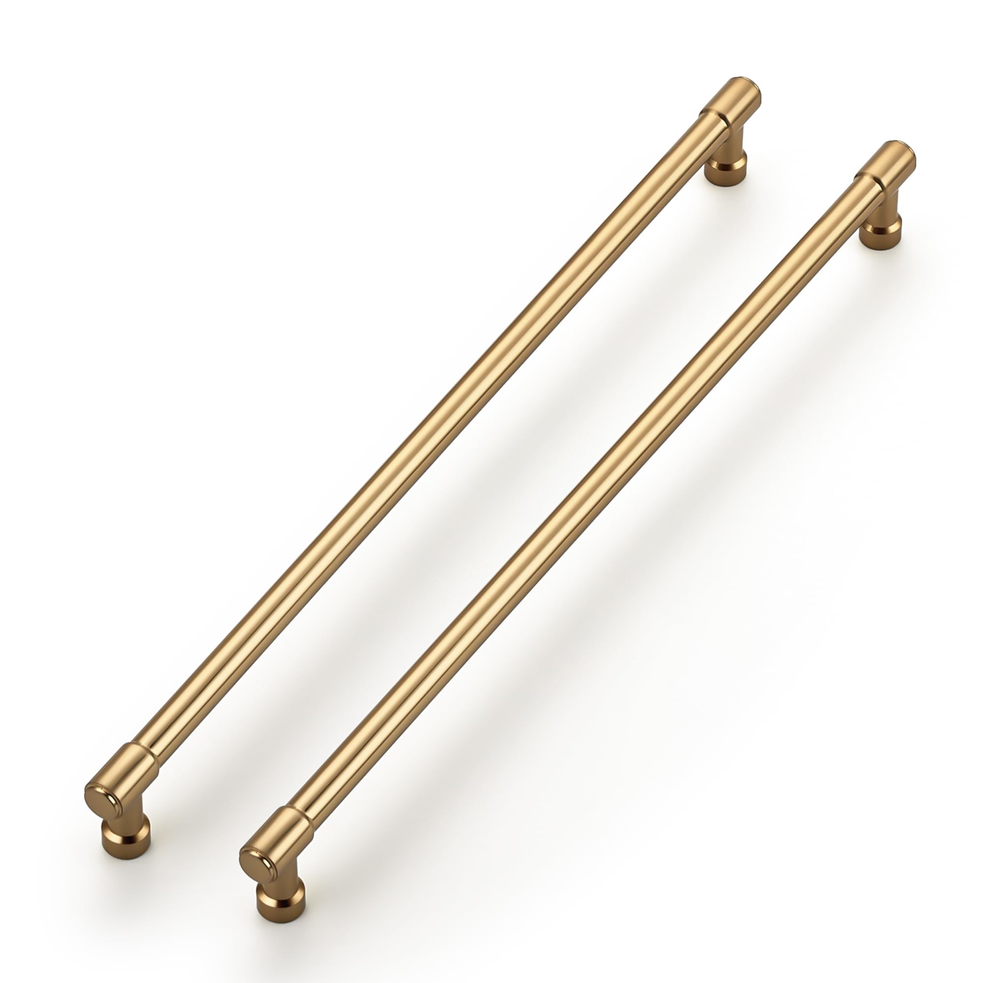Ravinte Polished Champagne Bronze Cabinet Handles 12-3/5 Inch 10 Pack