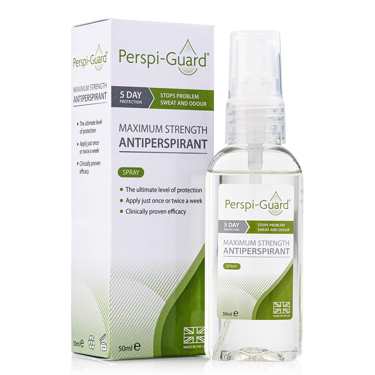 Buy PerspiGuard Maximum Strength Antiperspirant Spray, Strong