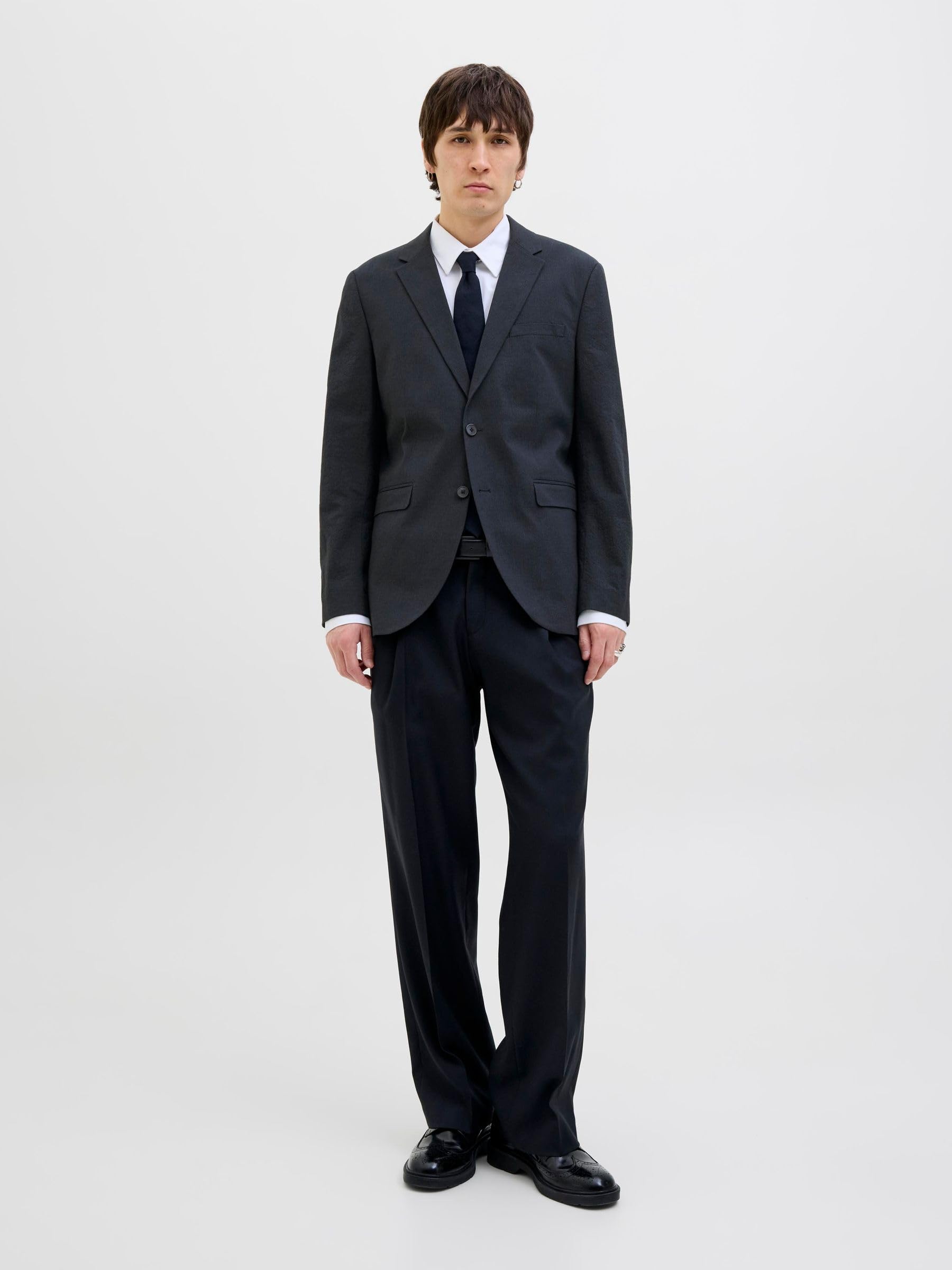 JACK & JONES Blazer JPRSTAN Slim Fit Blazer Hombre de un Solo Pecho
