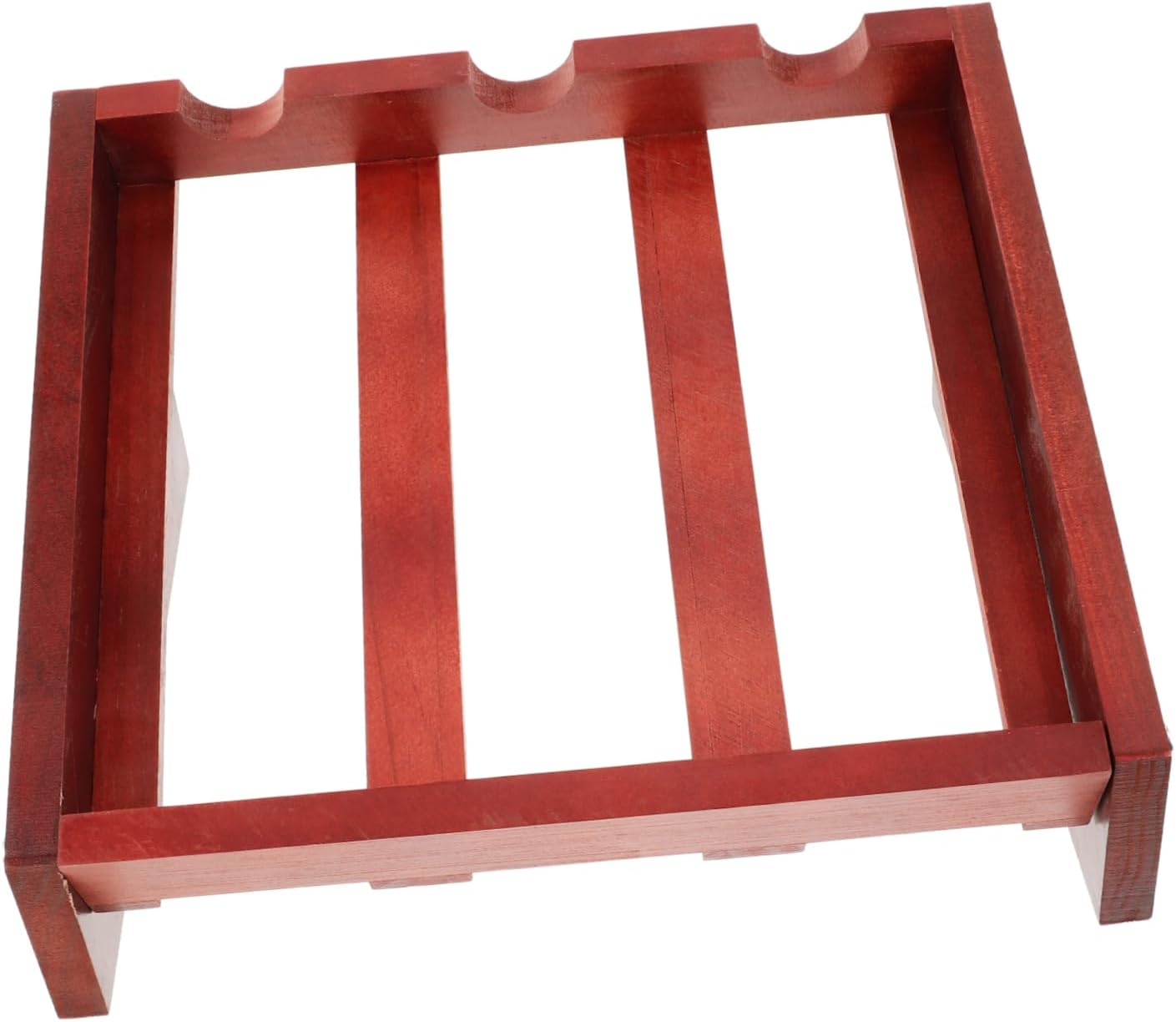 Wooden Wine Rack Space-Saving Display for Multi Bottles Sturdy Decorative for Living Room Bar