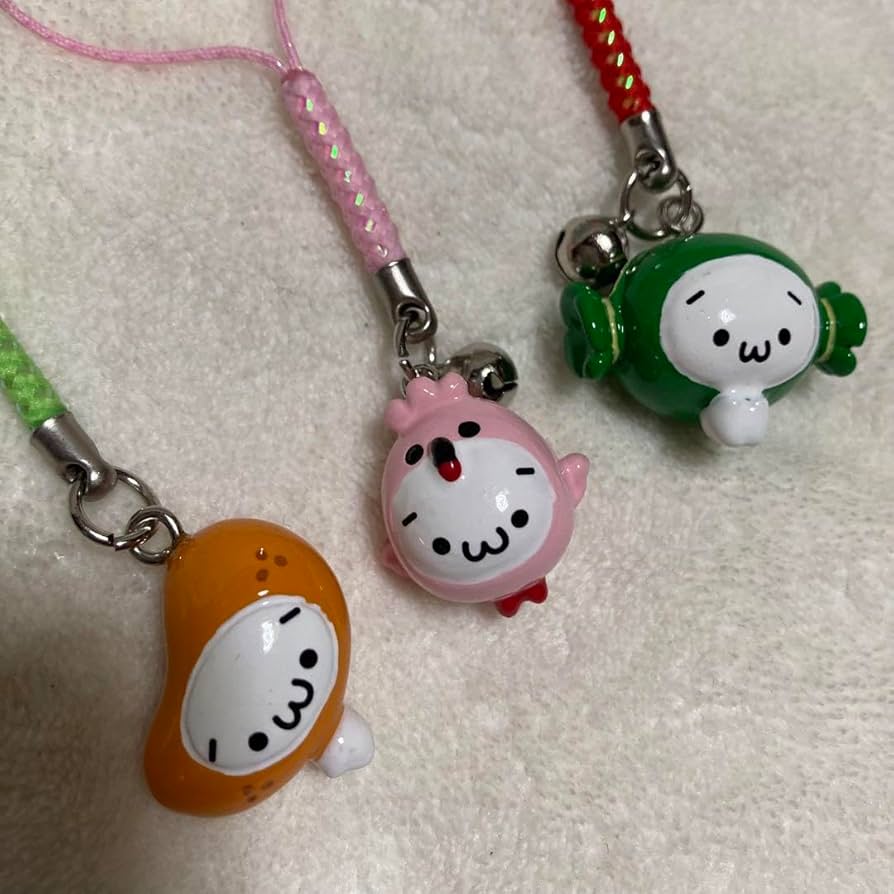 Amazon.co.jp: ご当地 顔文字くんがゆく 新潟の旅 根付け ストラップ 3