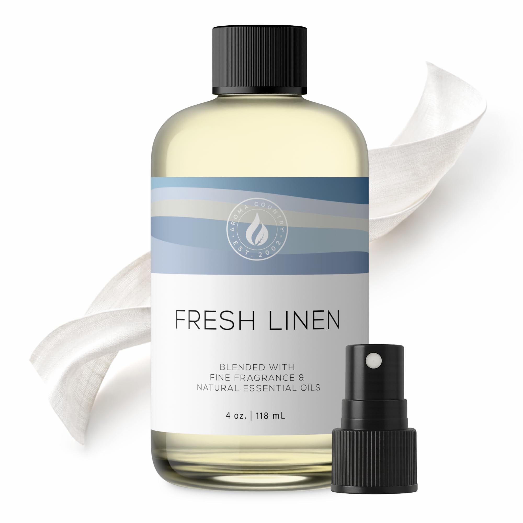 Aroma Country White Tea Diffuser Oil - Luxury Essential Oils for Diffuser Refill & Air Freshener Room Spray, Long-Lasting, Natural Home Fragrance and Hotel Scent for Diffusers & Machines (4 Fl. oz)