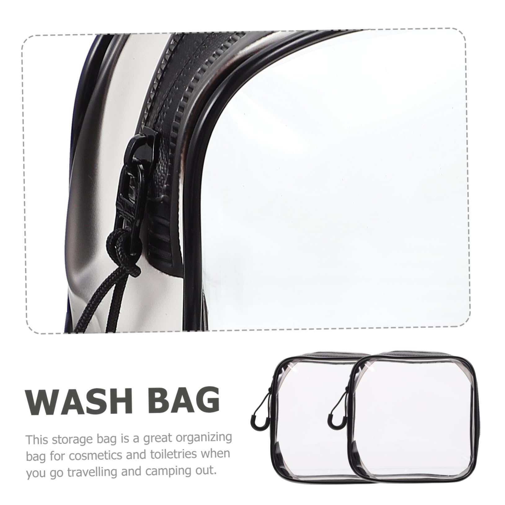 Healeved 8pezzi Borse Cosmetiche Impermeabili Custodie Per Makeup e Toiletry Organizer Maneggevole Per Cosmetici e